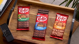 Nestlé Deutschland AG: Eine neue Art der Pause: KITKAT erweitert Sortiment um genussvolle Tafeln
