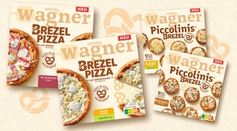Original Wagner Pizza GmbH: Pizza-Sensation von Original Wagner: Die brezelbraune Brezel Pizza