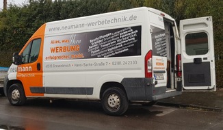 Kreispolizeibehörde Rhein-Kreis Neuss: POL-NE: Lieferwagen entwendet - Die Polizei fahndet und sucht Zeugen