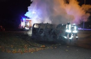 Polizei Düren: POL-DN: Brand eines Fahrzeuges