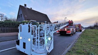Freiwillige Feuerwehr Celle: FW Celle: Schornsteinbrand