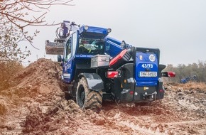 THW Landesverband Bremen, Niedersachsen: THW HB-NDS: Landesweite THW-Übung: Räumgruppen trainieren für den Ernstfall