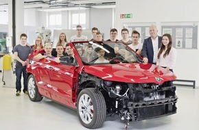 Skoda Auto Deutschland GmbH: Fünftes SKODA Azubi Concept Car kurz vor Premiere (FOTO)