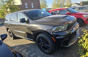 Kreispolizeibeh&ouml;rde Viersen: POL-VIE: Nettetal-Kaldenkirchen: Dodge Durango gestohlen - Hinweise gesucht
