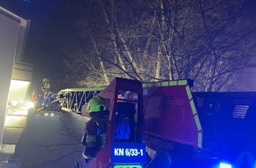 Feuerwehr Konstanz: FW Konstanz: Jahreswechsel 2022/2023