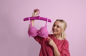 bonprix Handelsgesellschaft mbH: "bonprix wird Pink!" / Modemarke baut gemeinsam mit Brustkrebs Deutschland e.V. Initiative Pink Collection aus und setzt auf Kooperation mit TV-Sender sixx und Moderatorin Janin Ullmann