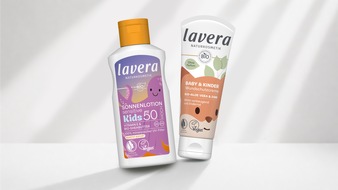 Laverana GmbH: 40 Jahre &Ouml;KO-TEST - Zwei lavera Naturkosmetik Produkte erhalten Note sehr gut / Sonnenlotion Sensitiv Kids LSF 50 und Baby & Kinder Wundschutzcreme - Pr&uuml;fschwerpunkt liegt auf Inhaltsstoffsicherheit