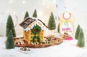 leif Gmbh: Märchenhafte Waffelhäuschen mit leif - Kreatives Projekt zur Weihnachtszeit für die ganze Familie