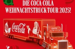 Coca-Cola Deutschland: Presseinformation: Bewerbungsstart für die Coca-Cola Weihnachtstruck-Tour 2025