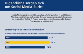 Postbank: Studie: Sorge vor Abhängigkeit wächst - große Social-Media-Plattformen verlieren Nutzer