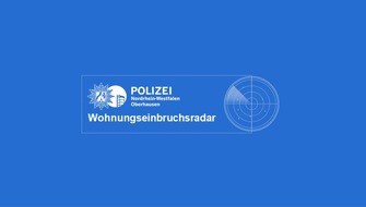 Polizeipr&auml;sidium Oberhausen: POL-OB: Wohnungseinbruchsradar in Oberhausen