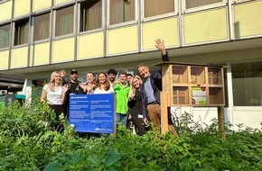 a&o HOTELS and HOSTELS: Es brummt und blüht: Erstes a&o Insektenhostel für mehr Bio-Diversität in Frankfurts Stadtteil Galluswarte