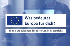 FuturEU beim Bürgerforum in Maastricht: Was bedeutet Europa für Dich?
