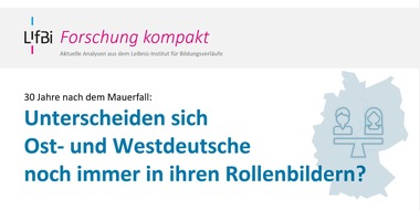 Leibniz-Institut für Bildungsverläufe: [PM] Neue Studie: Einstellungen zu Müttererwerbstätigkeit von Ost- und Westdeutschen