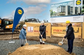 Lidl: Spatenstich in Berlin: Lidl-Filiale mit Wohnungen in serieller Modulbauweise entsteht