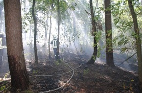 Polizeiinspektion Nienburg / Schaumburg: POL-NI: Hoya-Aufmerksamer PKW-Fahrer verhinderte größeren Waldbrand