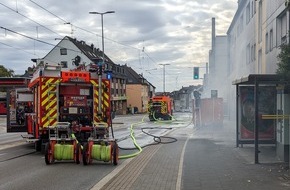 Feuerwehr Mülheim an der Ruhr: FW-MH: Containerbrand auf der Aktienstraße