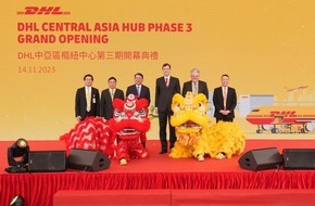 DHL Group: PM: DHL Express eröffnet neues, erweitertes globales Drehkreuz in Hongkong und positioniert sich damit für die Erholung des Welthandels / PR: DHL Express opens newly expanded global hub in Hong Kong, firmly positions itself for ...