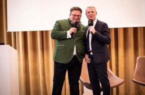 Innovation Circle Managementgesellschaft mbH: Bernhard Schindler liefert die Matches, Guido Cantz die Stimmung - der 3. SCHINDLER Circle Network Powerday begeistert den Mittelstand