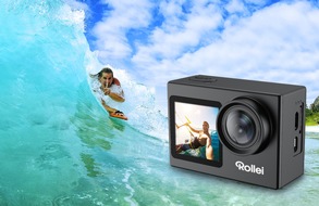 Rollei GmbH & Co. KG: Rollei stellt Actioncam mit 4k-Video-Auflösung und Selfie-Display vor