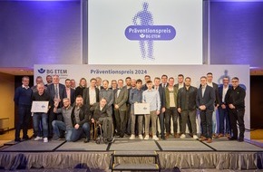 BG ETEM - Berufsgenossenschaft Energie Textil Elektro Medienerzeugnisse: Unternehmen für innovativen Arbeitsschutz ausgezeichnet