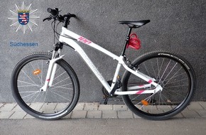 Polizeipräsidium Südhessen: POL-DA: Münster: Fahrrad sichergestellt / Eigentümer gesucht