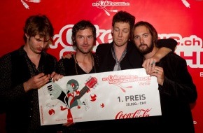 Coca-Cola Schweiz GmbH: «The Jamborines» de la Suisse Romande remportent le «MyCokemusic Soundcheck 2010»