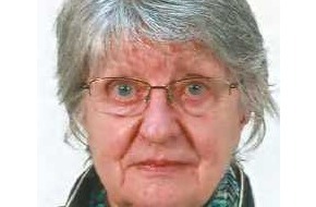 Polizeipr&auml;sidium Mittelhessen - Pressestelle: Mittelhessen: MARBURG-BIEDENKOPF: 85-J&auml;hrige aus Kirchhain vermisst - Polizei ver&ouml;ffentlicht weiteres Foto und erg&auml;nzende Hinweise