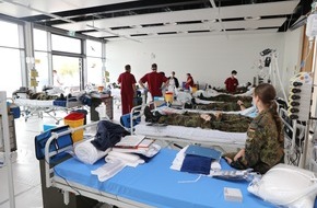 Presse- und Informationszentrum des Sanitätsdienstes der Bundeswehr: BundeswehrZentralkrankenhaus testet den Ernstfall