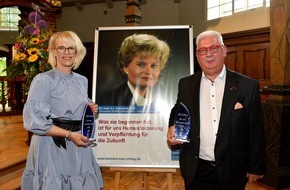 ZNS - Hannelore Kohl Stiftung: Helfen aus Leidenschaft / ZNS - Hannelore Kohl Stiftung vergibt 'ZNS - Preis für eine besondere Frau'