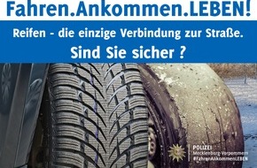 Polizeiinspektion Stralsund: POL-HST: Ergebnisse der Verkehrskontrollen zur Kampagne "Fahren.Ankommen.LEBEN!" mit den Schwerpunkten "Bereifung und Überholen"