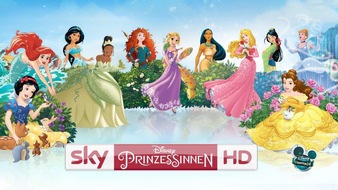 Sky Deutschland: Märchenhaftes Umfeld: Universal Music wirbt auf Sky Disney Prinzessinnen HD