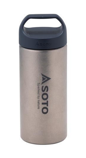 Neu: SOTO Aero Bottle - Vakuum-Isolierflasche aus Titan