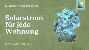 Digitalike GmbH: Balkonkraftwerke boomen: Regionen-Ranking zu Mini-Solaranlagen 2025 veröffentlicht