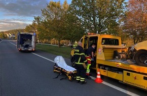 Feuerwehr Herdecke: FW-EN: Angeblicher Verkehrsunfall Hagener Straße - Erstversorgung und Sicherungseinsatz auf der Hagener Straße