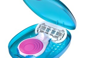 Gillette Deutschland: Gillette Venus Embrace Snap - Der perfekte Reisebegleiter / Egal ob im Handgepäck, der Clutch oder im Koffer: Mit seiner handlichen Größe ist er das Reise-It-Peace für die anstehende Urlaubssaison