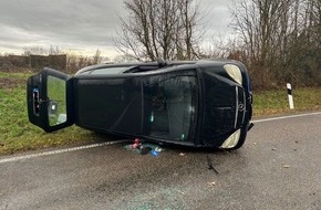 Polizeidirektion Landau: POL-PDLD: A65/AS Insheim - Zu schnell in die Ausfahrt