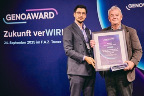 Fünf Genossenschaften mit dem GenoAward ausgezeichnet