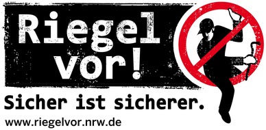 Polizei Paderborn: POL-PB: Riegel vor! Sicher ist sicherer! - Nutzen Sie die Sicherungsmöglichkeiten Ihres Hauses! Vereinbaren Sie einen kostenlosen Beratungstermin mit Ihrer Polizei oder rufen Sie uns an