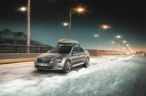 Skoda Auto Deutschland GmbH: Gut gerüstet durch den Winter: attraktives SKODA Zubehör für die kalte Jahreszeit (FOTO)