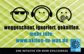 Polizeiinspektion Nienburg / Schaumburg: POL-NI: Zivilcourage geht uns alle an! Aktionswoche soll sensibilisieren
