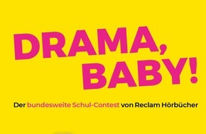 Reclam Hörbücher: "Drama, Baby!" / Der bundesweite Schul-Contest von Reclam Hörbücher geht mit "Cyrano von Bergerac" und LEA in die zweite Runde