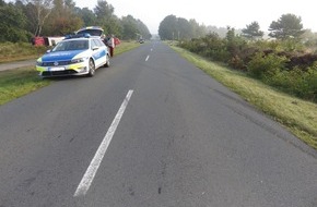 Polizeiinspektion Cuxhaven: POL-CUX: Zwei Pferde nach Verkehrsunfall verendet + 26-Jähriger Stalker nach wiederholtem Auftreten eingewiesen
