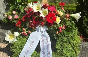 PD Rheingau-Taunus - Polizeipräsidium Westhessen: POL-RTK: Gemeinsame Pressemitteilung des Polizeipräsidiums Westhessen und der Gemeinden Walluf und Kiedrich anlässlich des 25. Todestages von Polizeiobermeister Ingo Grebert