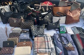 Polizeipr&auml;sidium S&uuml;dosthessen: POL-OF: Kontrolle auf dem Tr&ouml;delmarkt: 120 mutma&szlig;liche Plagiate sichergestellt