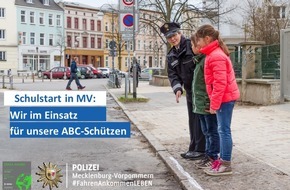 Polizeipräsidium Rostock: POL-HRO: Sicher zur Schule und wieder zurück Beginn der Kontrollen "Fahren.Ankommen.LEBEN!" mit den Schwerpunkten Schulwegsicherung & Geschwindigkeit