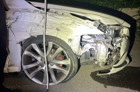Kreispolizeibeh&ouml;rde Oberbergischer Kreis: POL-GM: Alkoholisiert Unfall gebaut
