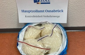 Hauptzollamt Osnabrück: HZA-OS: Osnabrücker Zoll stellt mehr als 10 Kilogramm 2-CMC sicher