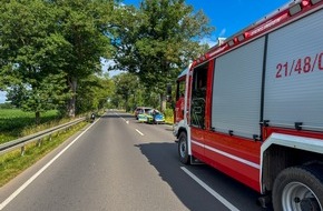 Feuerwehr Flotwedel: FW Flotwedel: Zwei parallele Einsätze beschäftigen die Feuerwehren bei Eicklingen