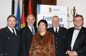 Deutscher Feuerwehrverband e. V. (DFV): Deutscher Feuerwehrverband jetzt in Brüssel präsent / Europabüro in Hessischer Landesvertretung eröffnet / Mehr als 100 Gäste